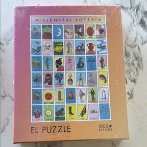 Millennial Lotería 1000 Piece Puzzle